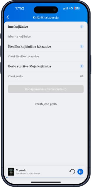 Screenshot of the current step on an Android phone